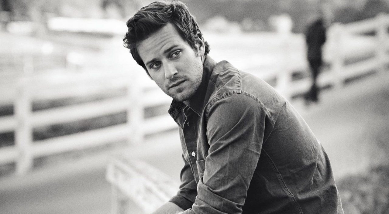 Armie Hammer Black And White Photos