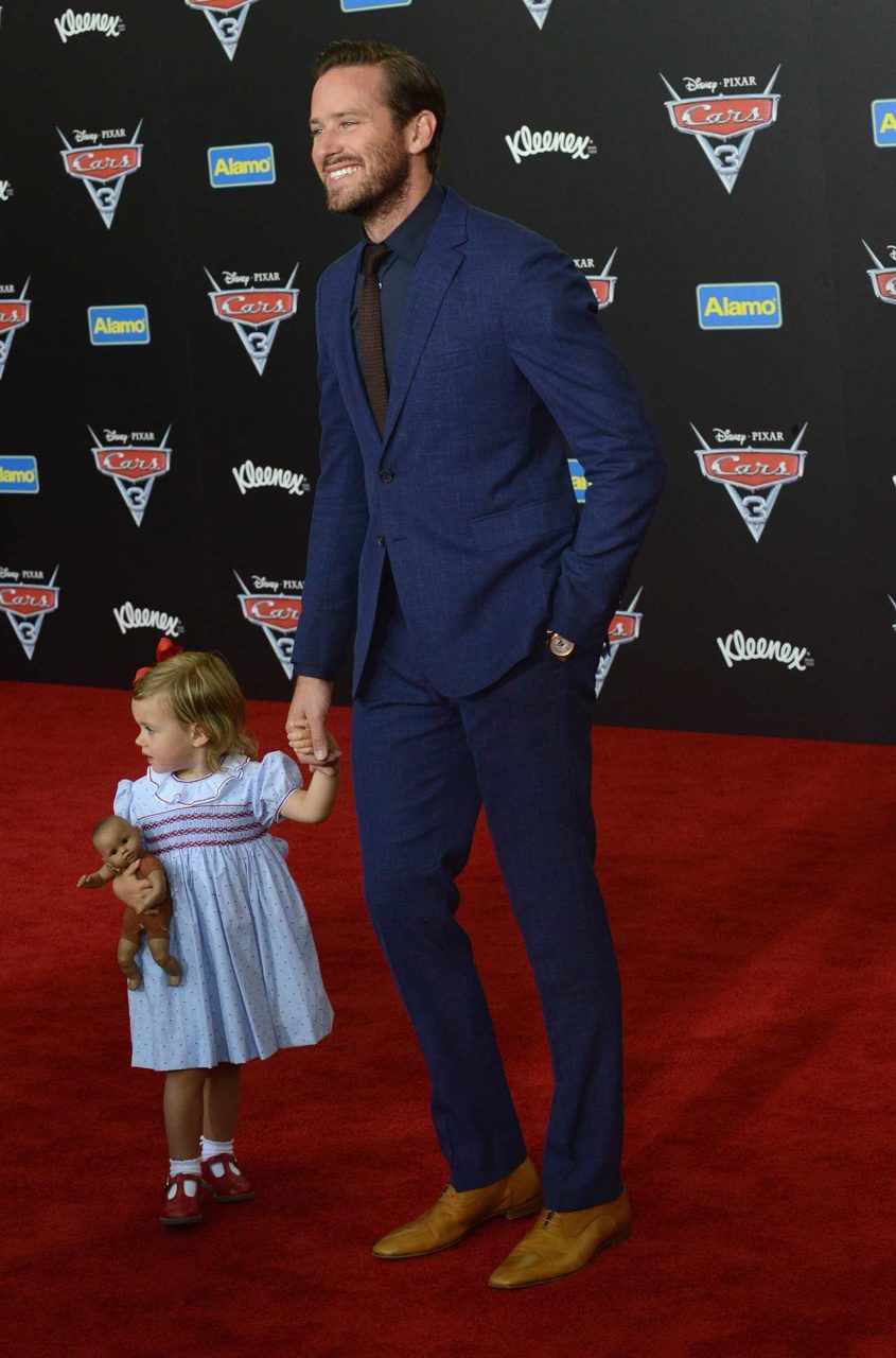 Armie Hammer Latest Pics With His Daughter