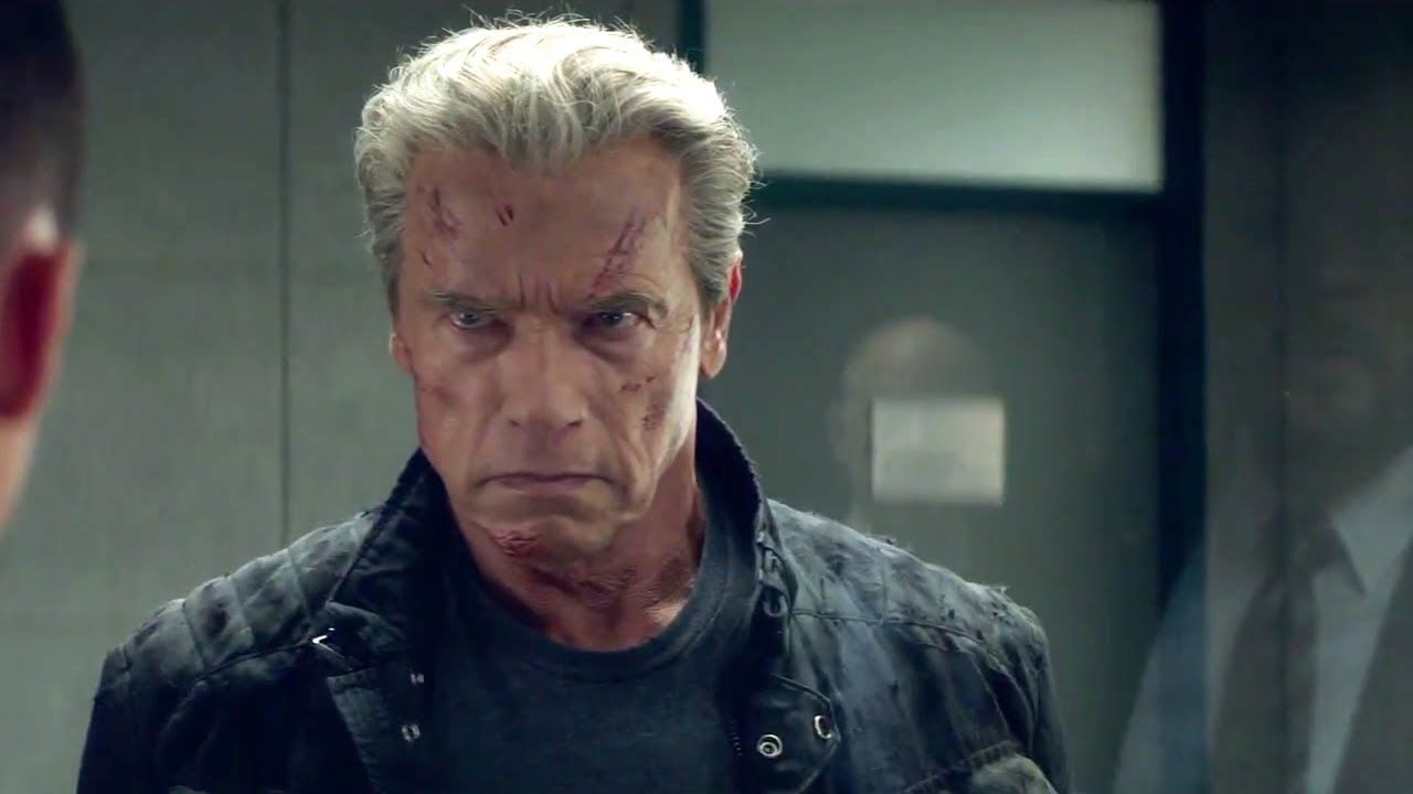 Arnold Schwarzenegger In Terminator Genisys Movie