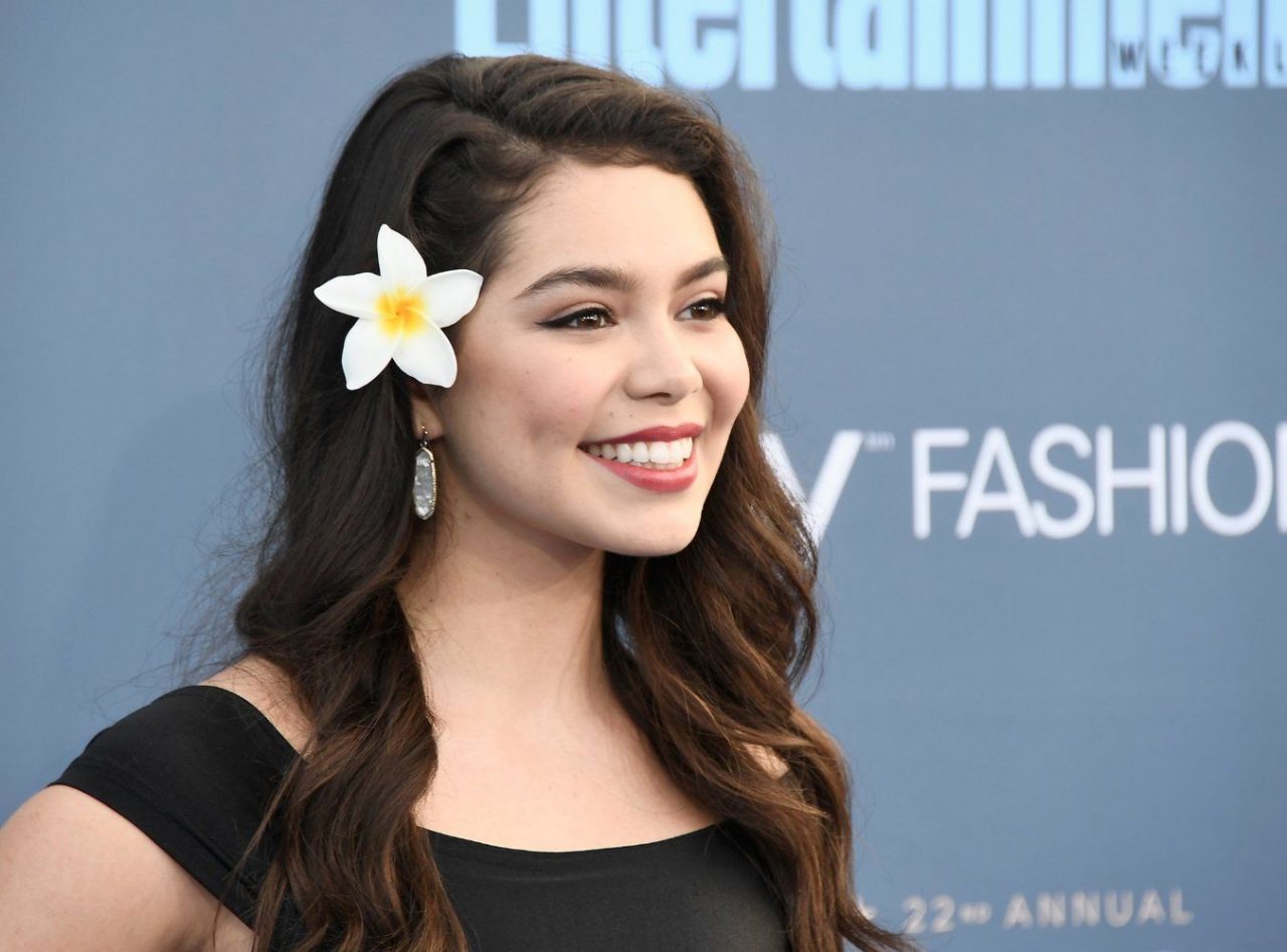 Auli'i Cravalho Cute Smiling Face