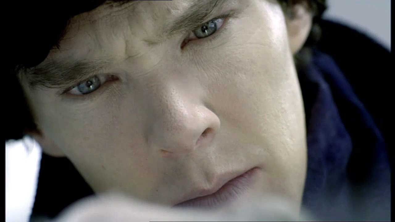 Benedict Cumberbatch Sherlock Closeup Image