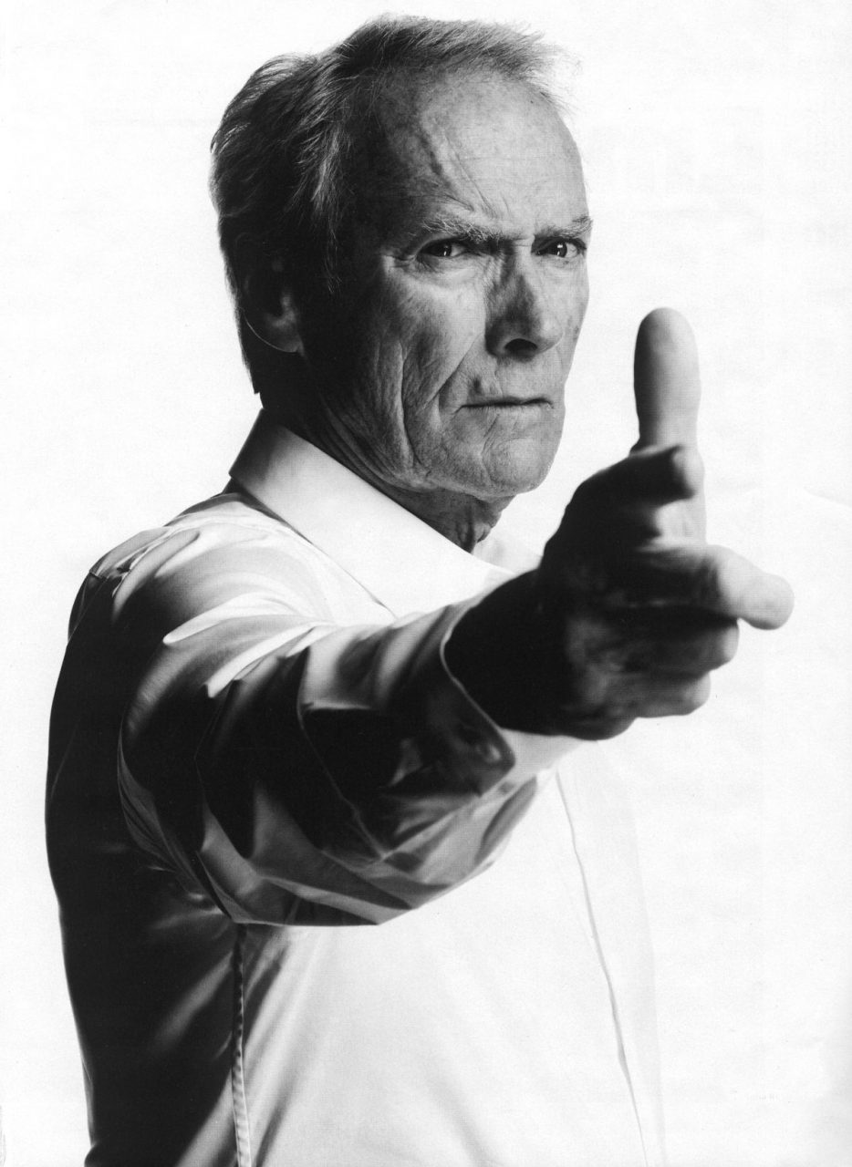 Clint Eastwood Latest Photoshoot Black And White
