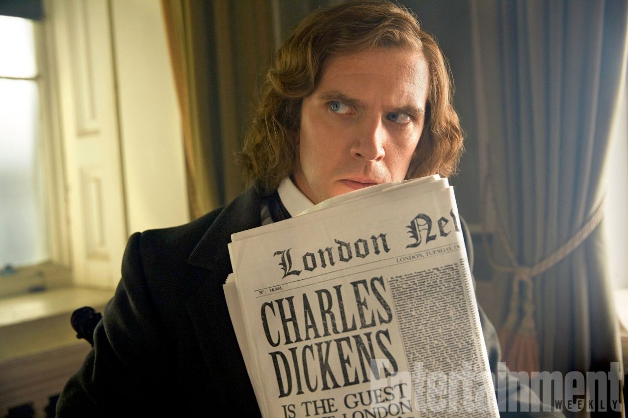 Dan Stevens In The Man Who Invented Christmas
