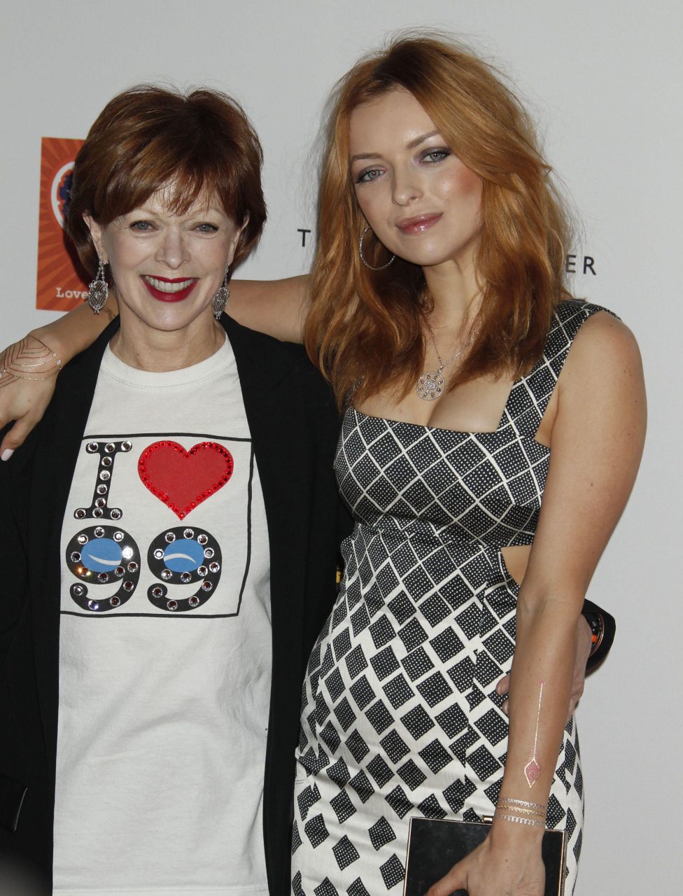 Francesca Eastwood With Her Mom