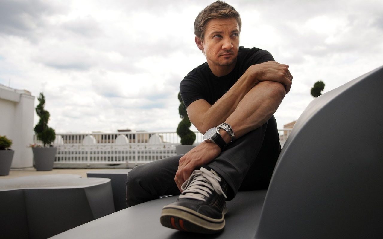 Actor Jeremy Renner Stunning Hd Wallpaper