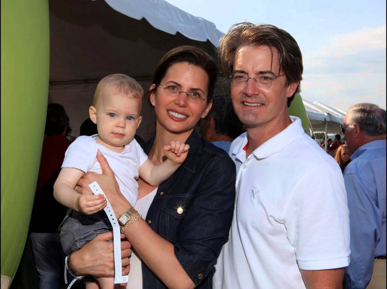 Cute Family Pics Of Kyle Maclachlan