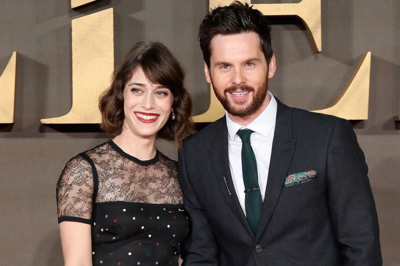 Cute Picture Of Lizzy Caplan With Tom Riley