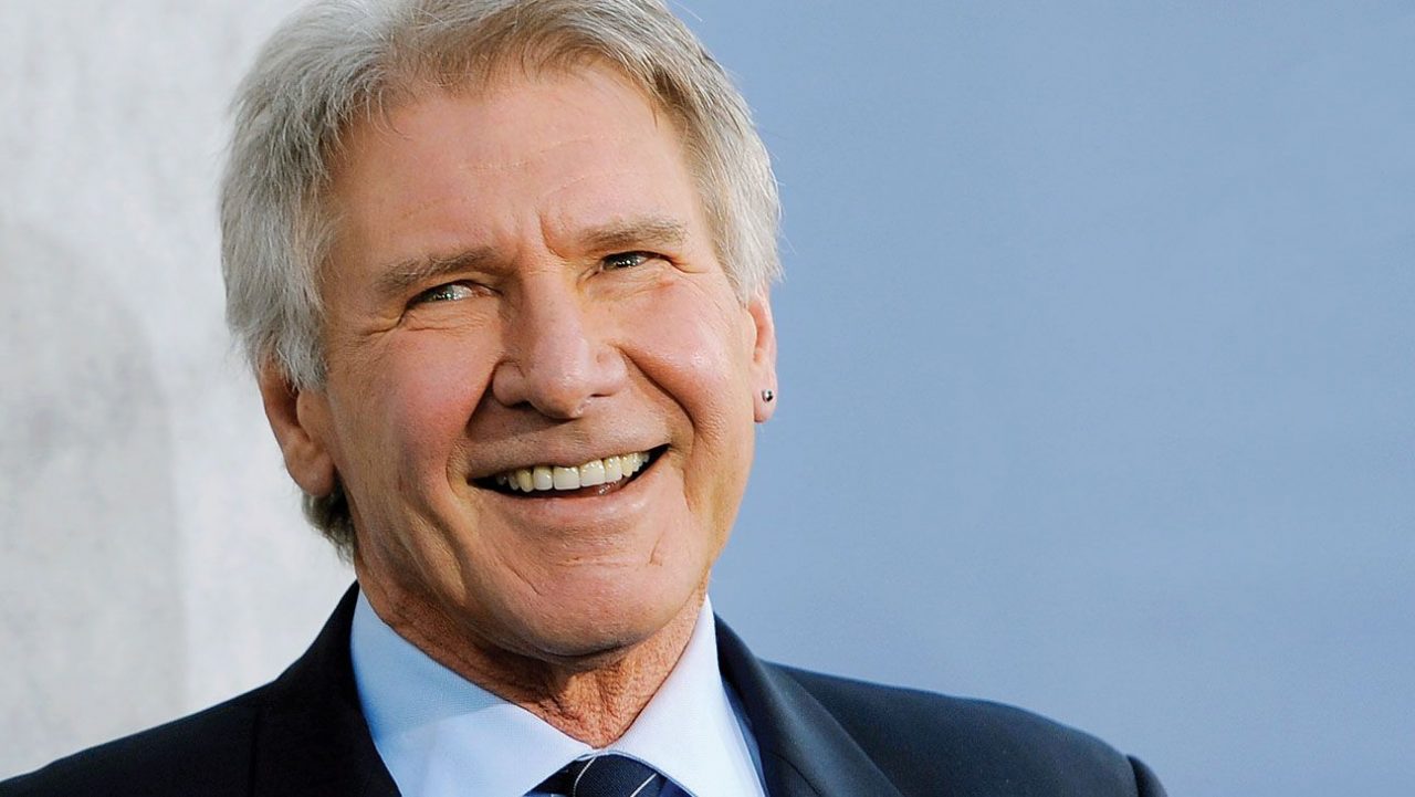 Harrison Ford With Huge Smile