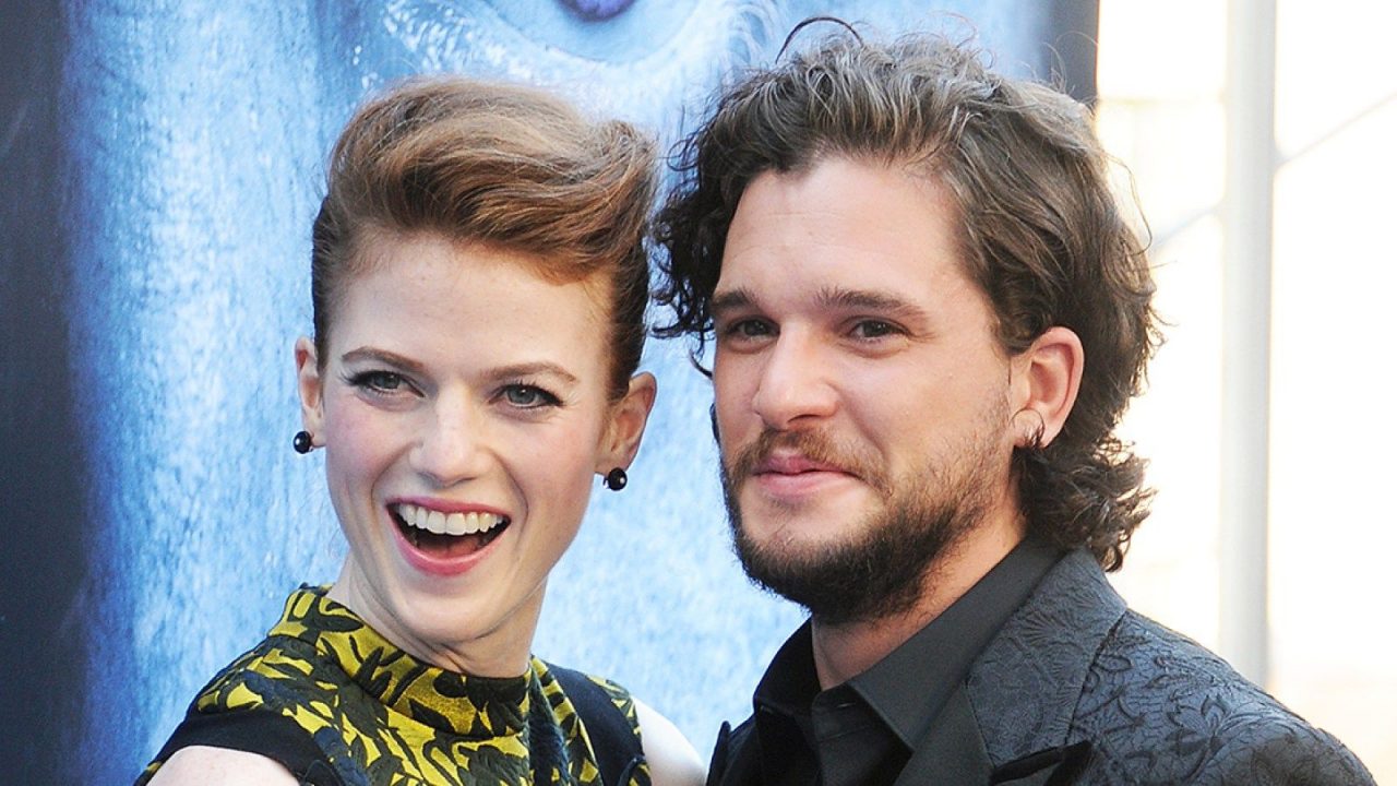 Hot Picture Of Kit Harington And Rose Leslie