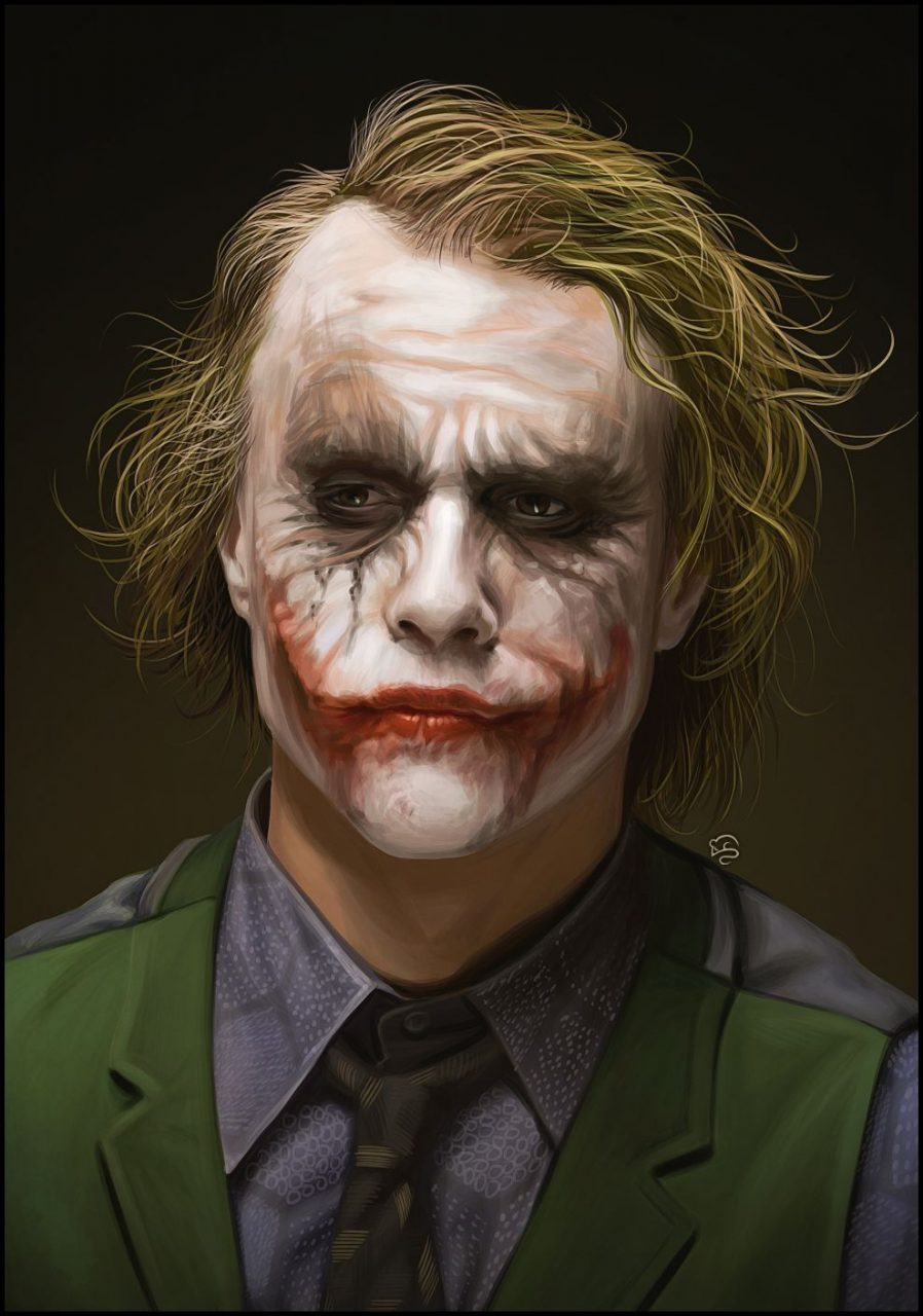 Image Of Heath Ledger As The Joker