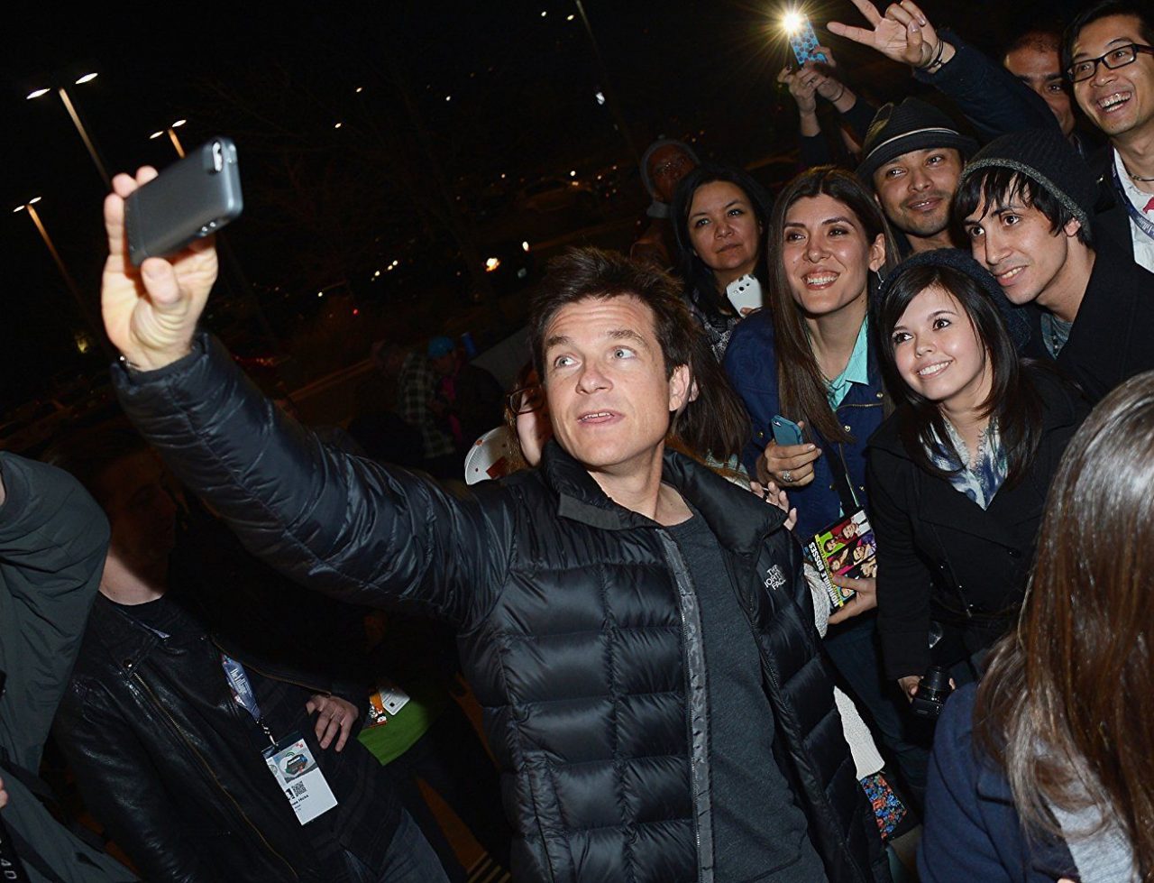 Jason Bateman Poses For A Selfie With Fans