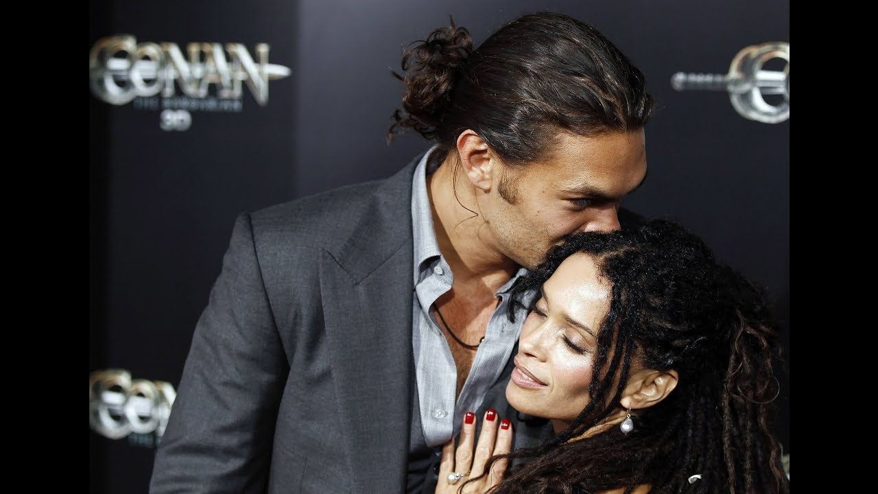 Jason Momoa Kissed His Wife Lisa Bonet Cute Pics