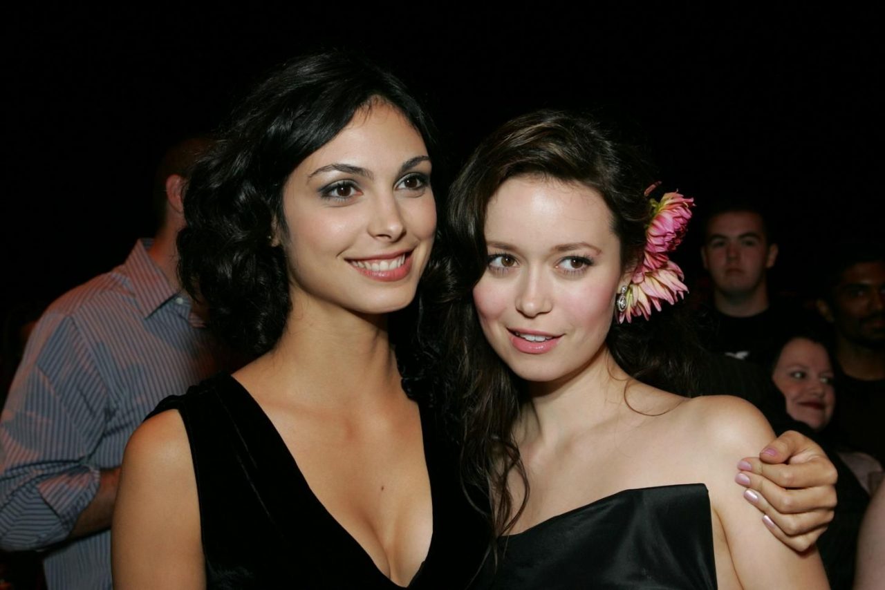 Morena Baccarin With Actress Summer Glau