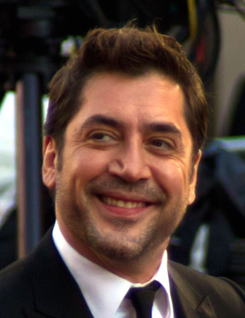 Most Beautiful Picture Of Javier Bardem With Smile