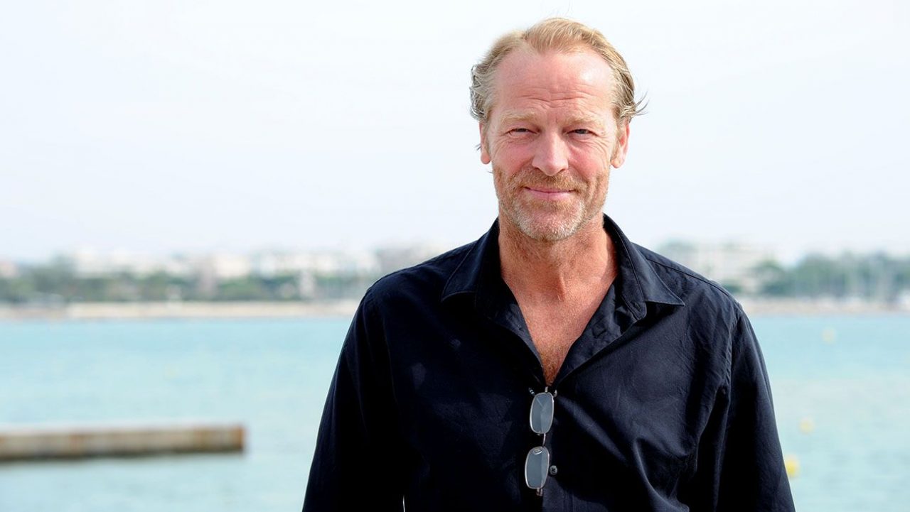 Nice Smiling Picture Of Iain Glen