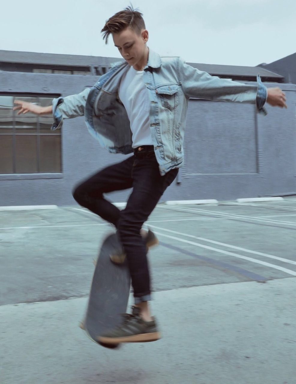 Photos Of Jaeden Lieberher Skating Skill