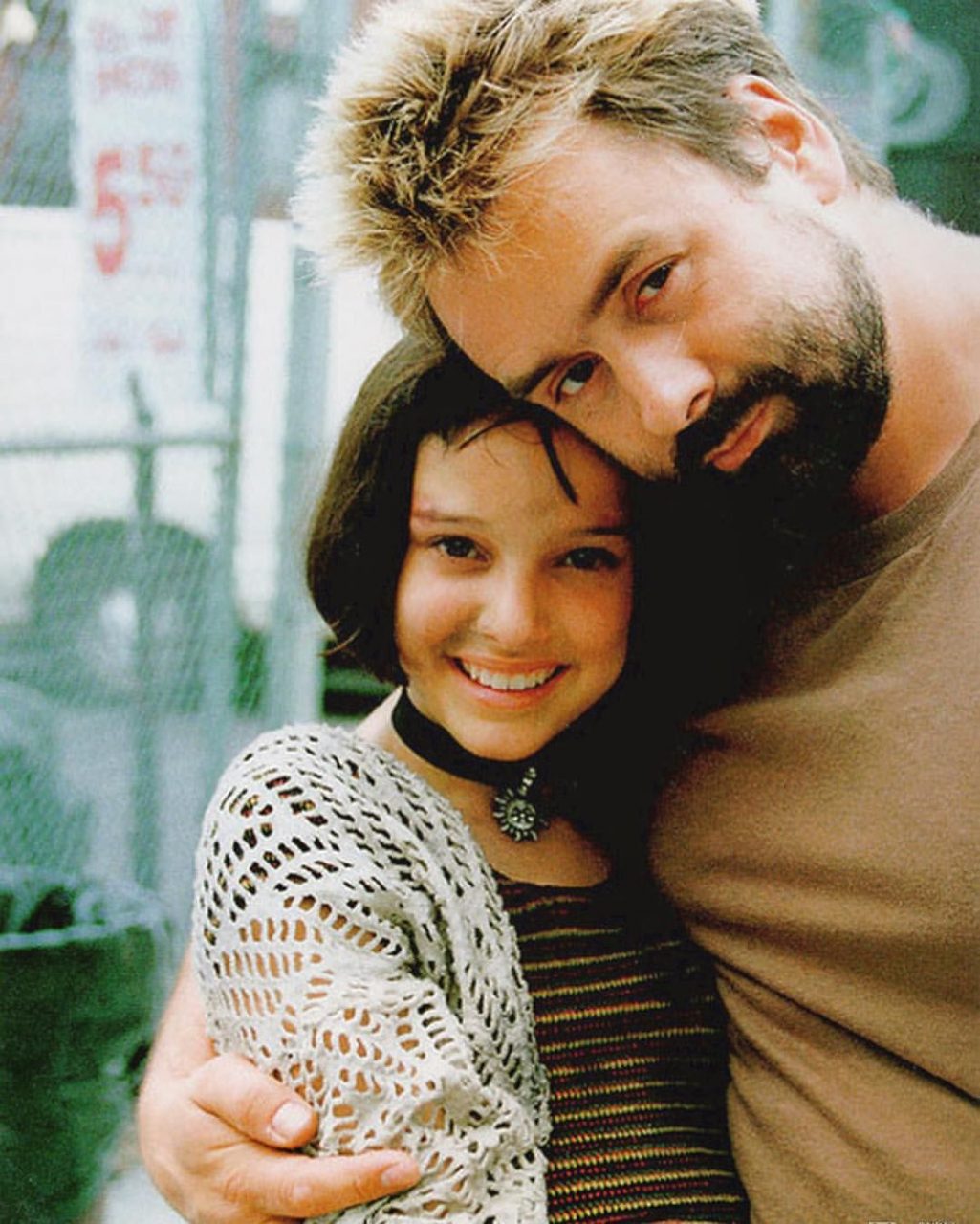 Unseen Childhood Photos Of Natalie Portman With Director Luc Besson