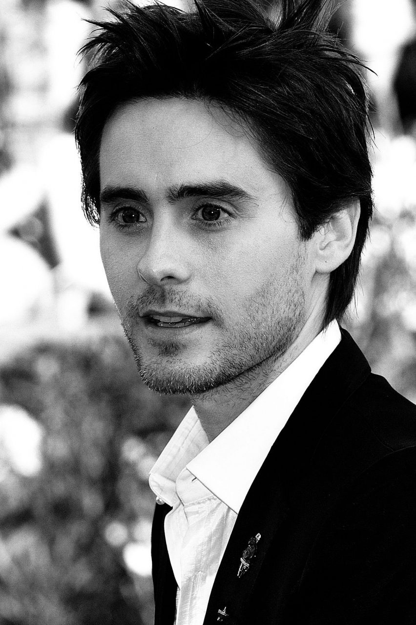 Young Jared Leto In Black Suit