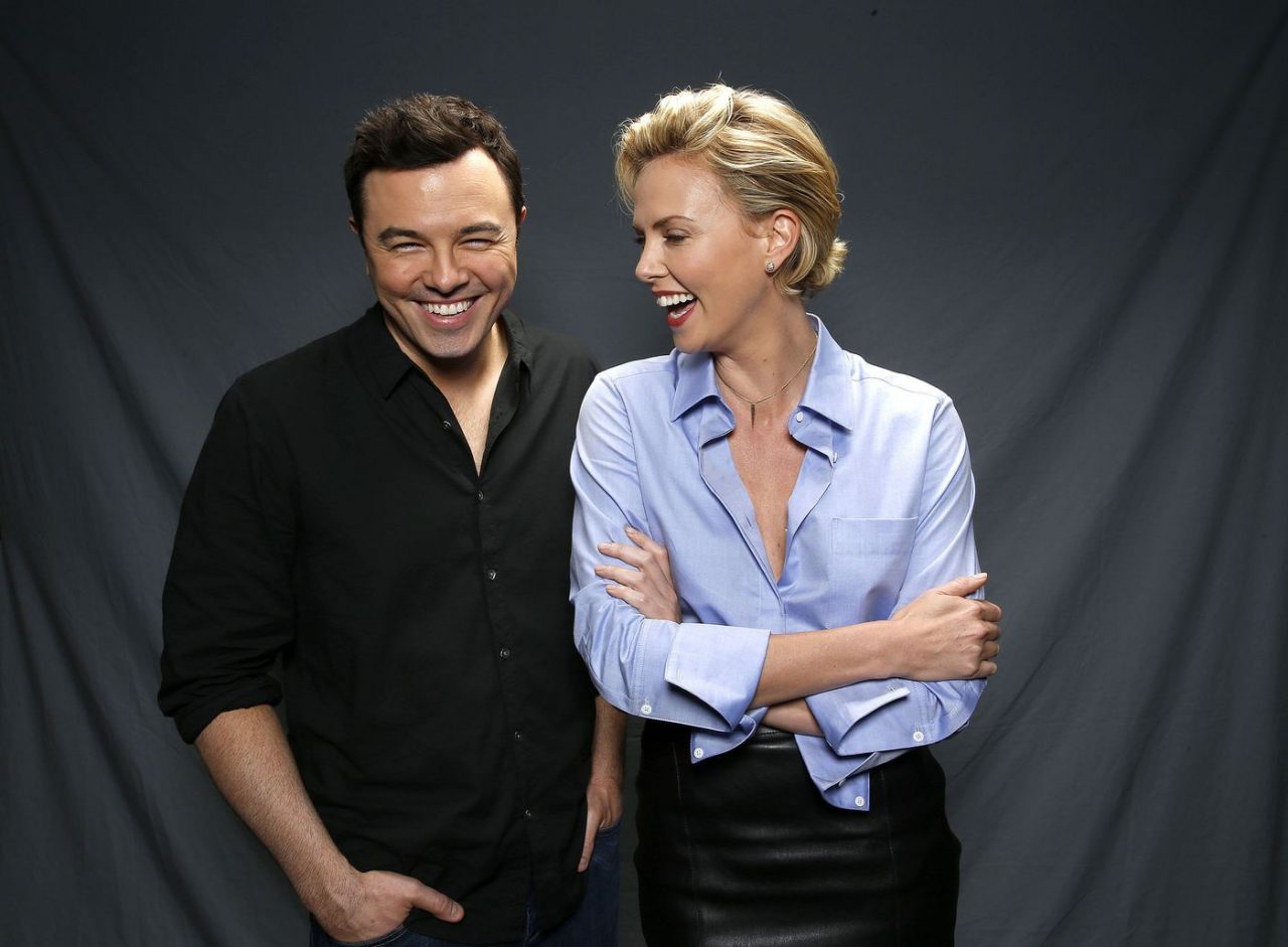 Cute Pics Of Seth Macfarlane And Charlize Theron