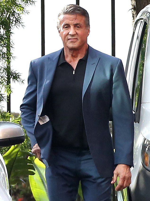 Handsome Image Of Sylvester Stallone