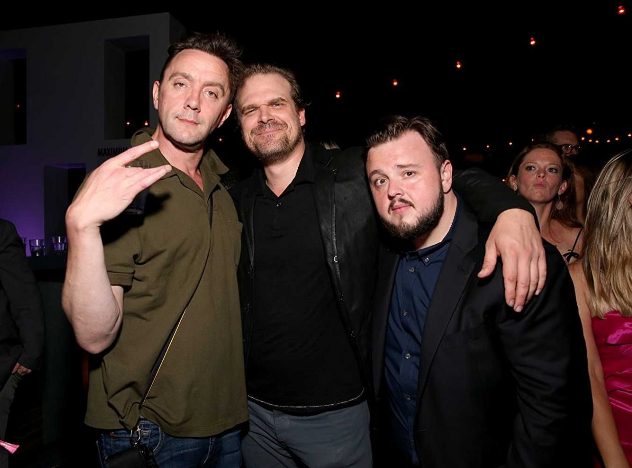 Peter Serafinowicz With David Harbour And John Bradley