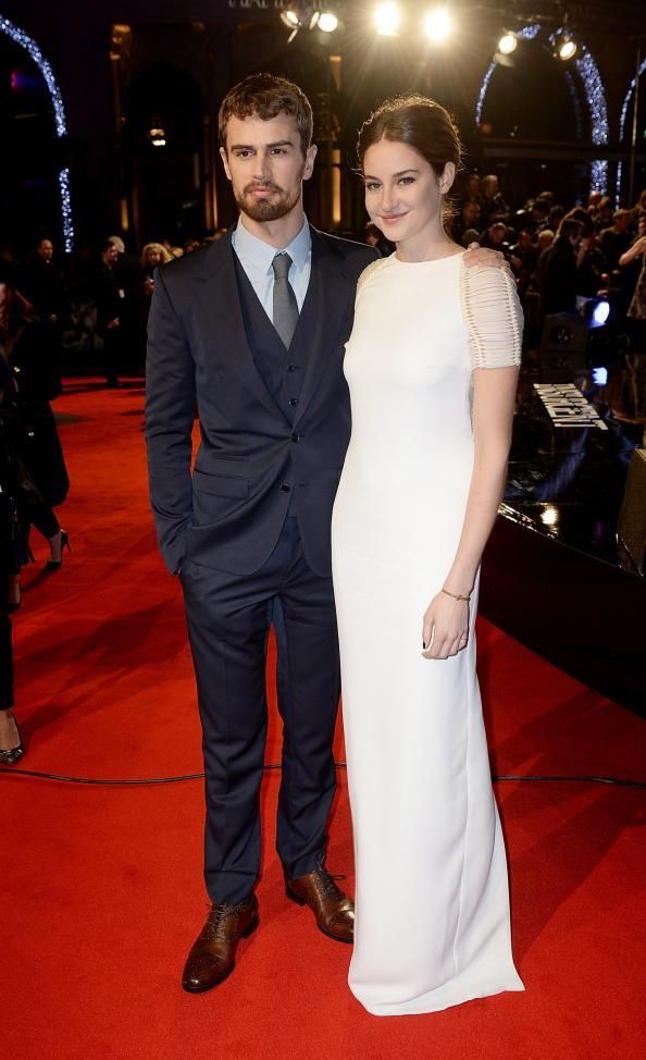 Red Carpet Arrival Of Shailene Woodley With Theo James