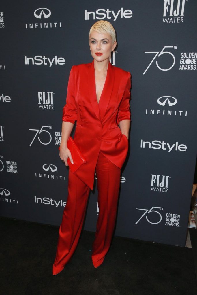 Serinda Swan Looks Very Hot And Stylish In Red Dress