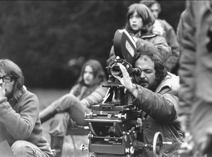 Stanley Kubrick On The Set Of Barry Lyndon Movie