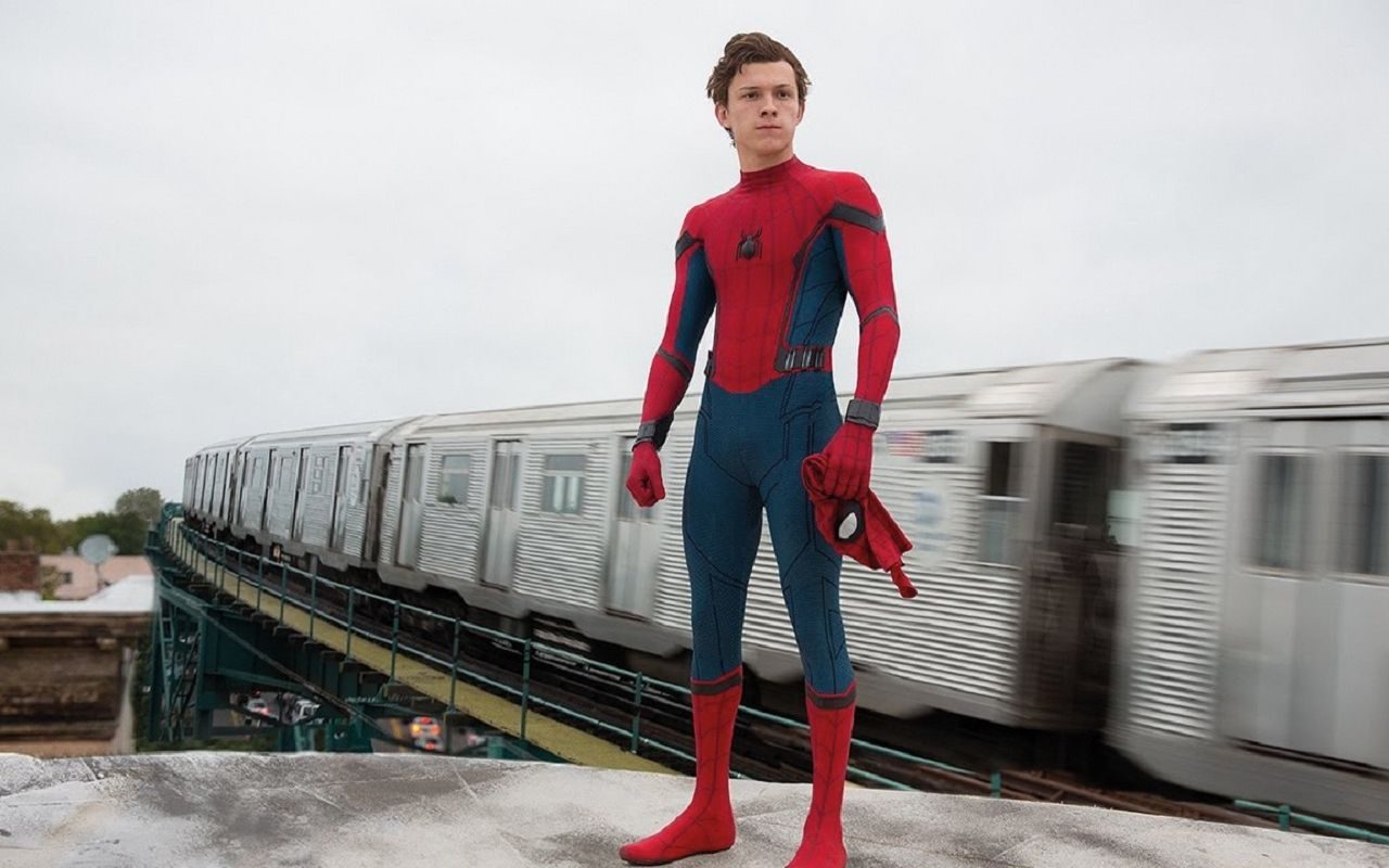 Tom Holland As Peter Parker In Spider Man Homecoming